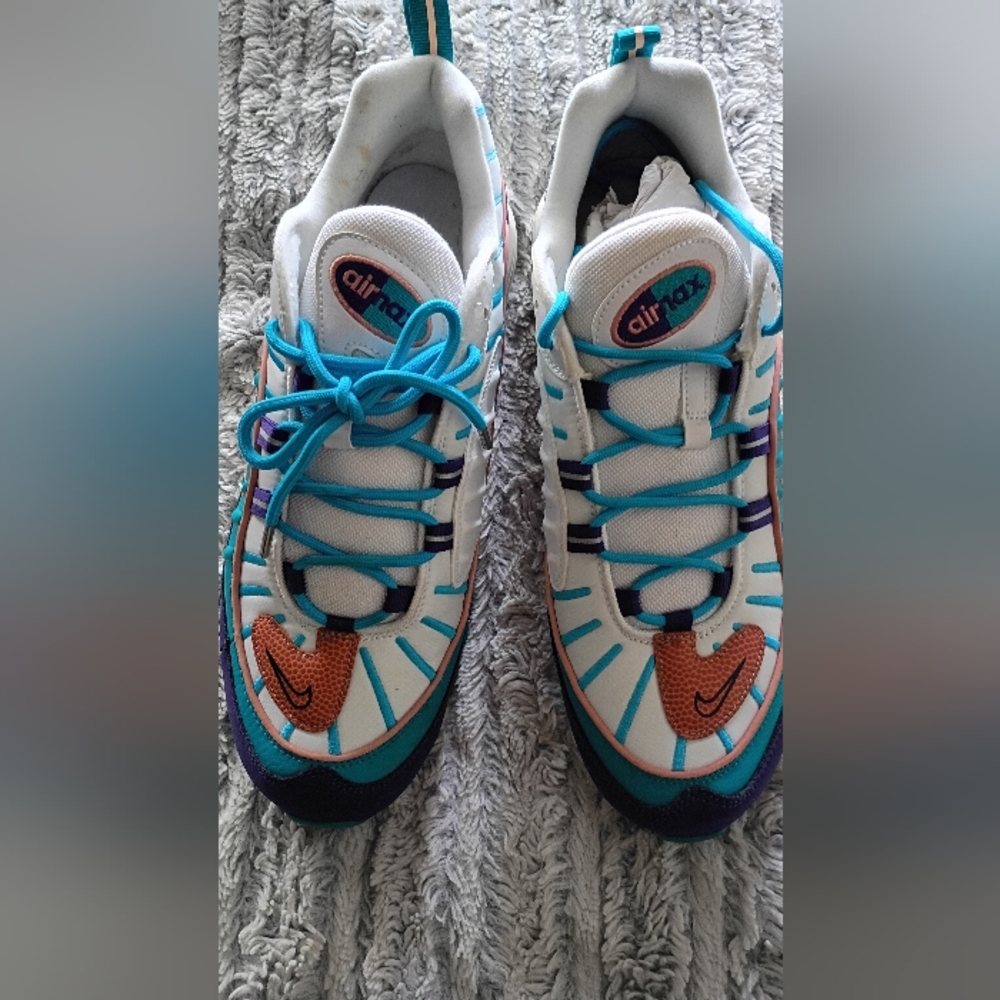 Nike AIRMAX 98. CHARLOTTE HORNETS EDITION - Picture 5 of 11